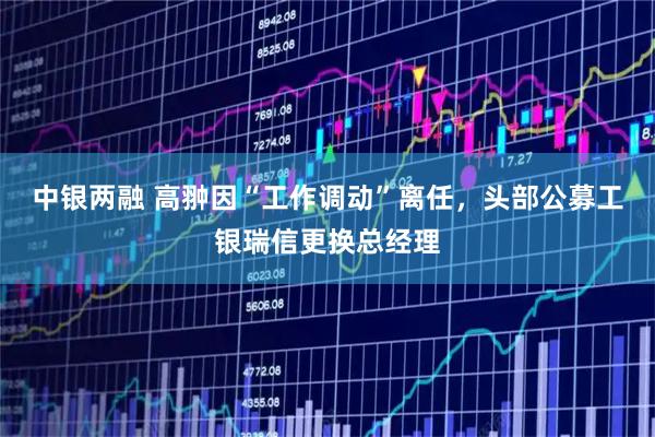 中银两融 高翀因“工作调动”离任，头部公募工银瑞信更换总经理